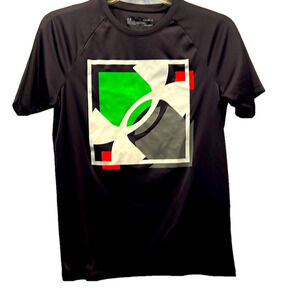 Under Armour Tee, SZ YLG, PTP 17”, L 24”, Heargear, Loose Fit